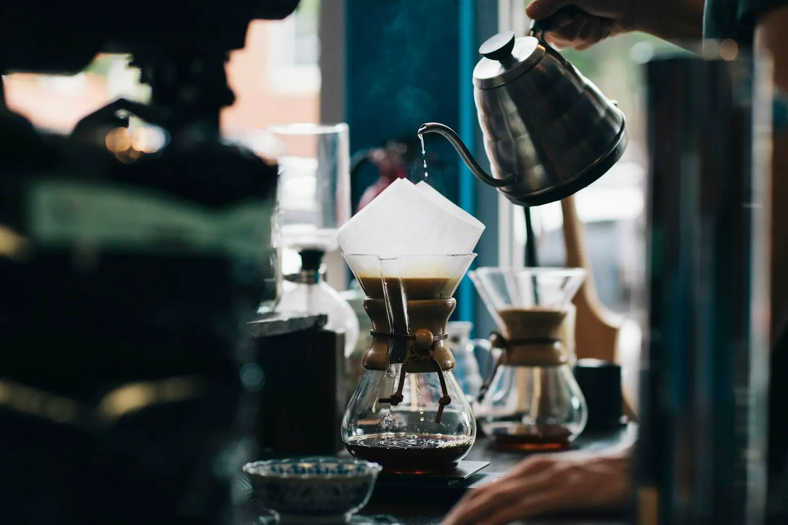 Local cafe website concept preview
